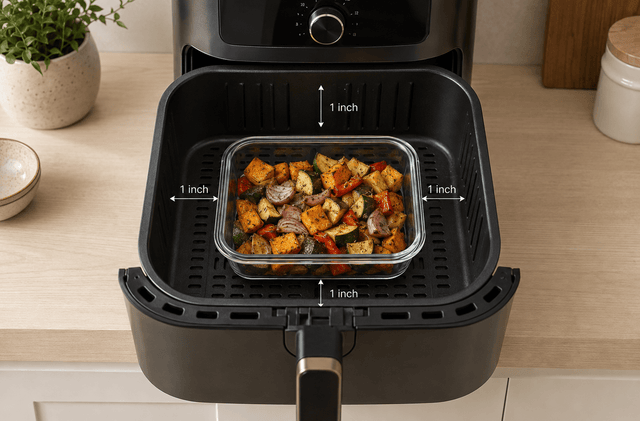 Can You Put Glass Food Storage Containers in an Air Fryer? - Razab