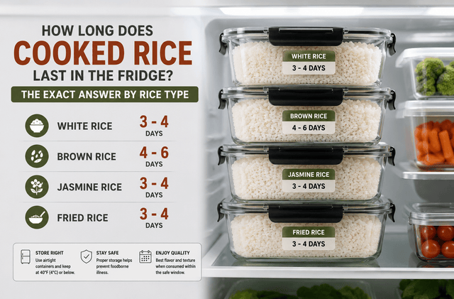 How Long Does Cooked Rice Last in the Fridge? The Exact Answer by Rice Type - Razab