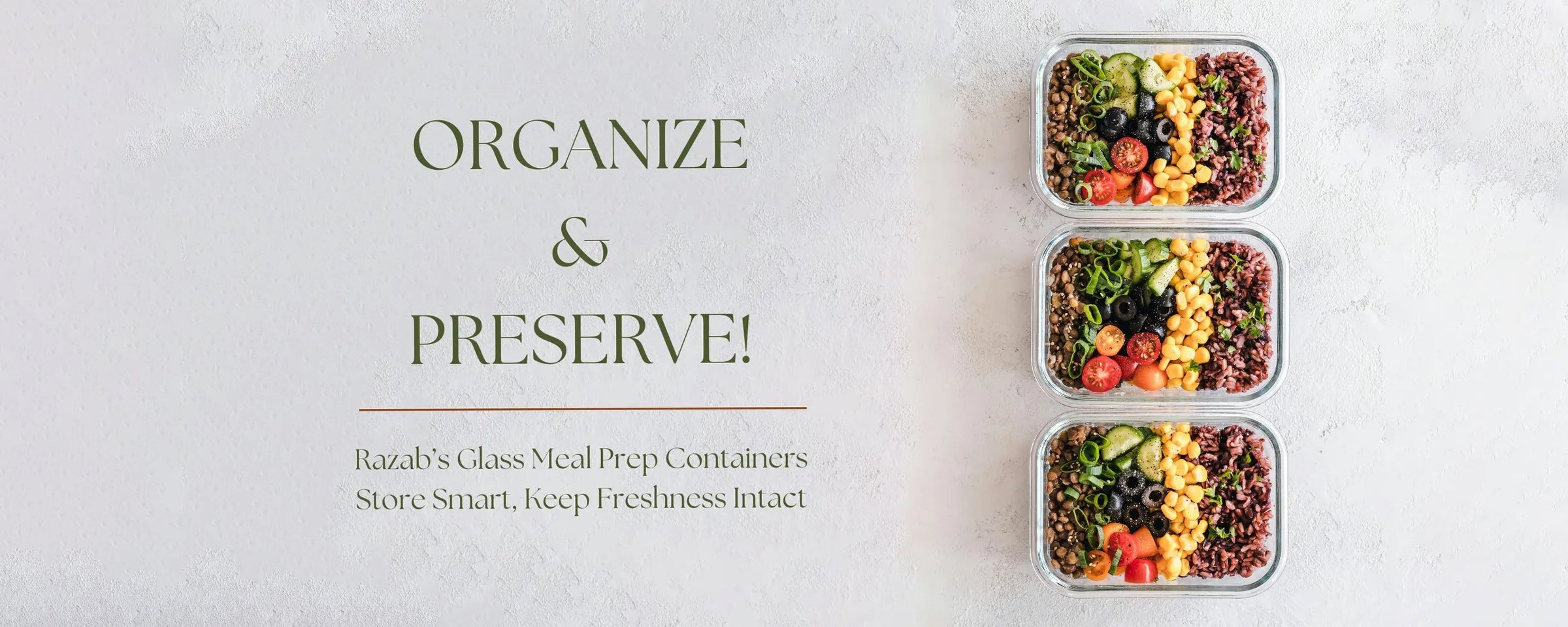 Glass Meal Prep Containers