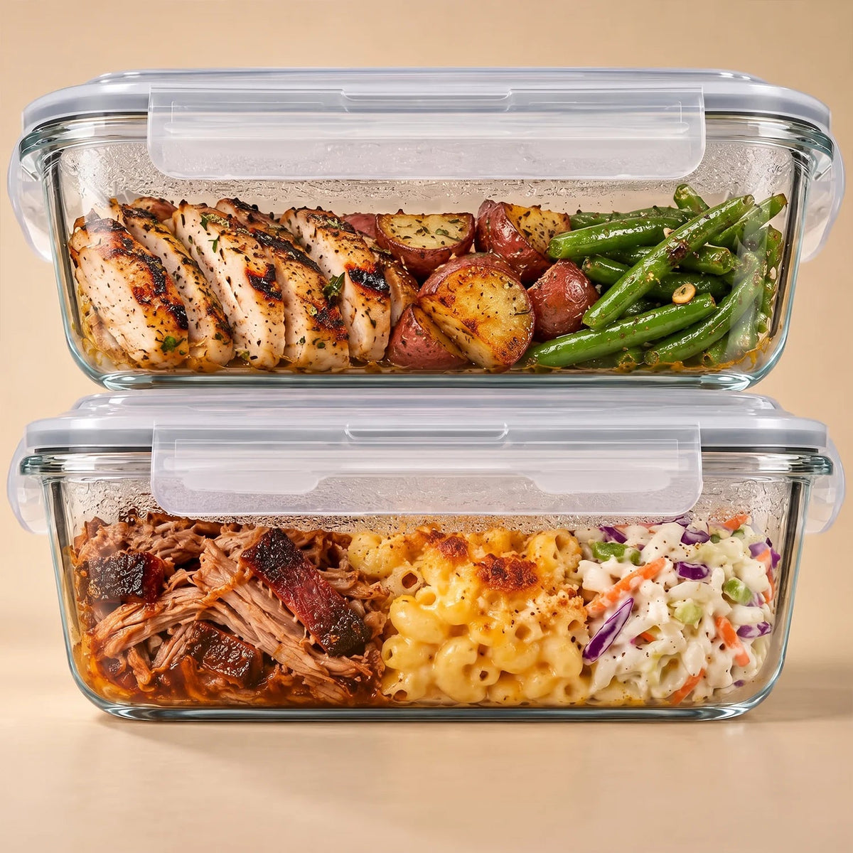1520ML Glass Set - Set of 2 Pc - 2_1520ml_White