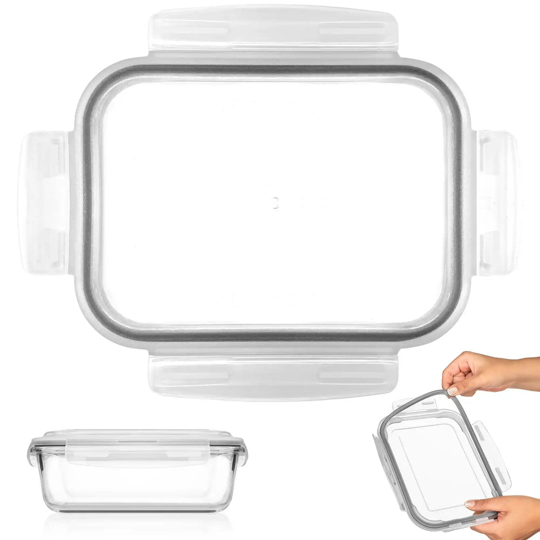 1520ML - Glass Conainer Set by Razab (Replacemnet lid) -