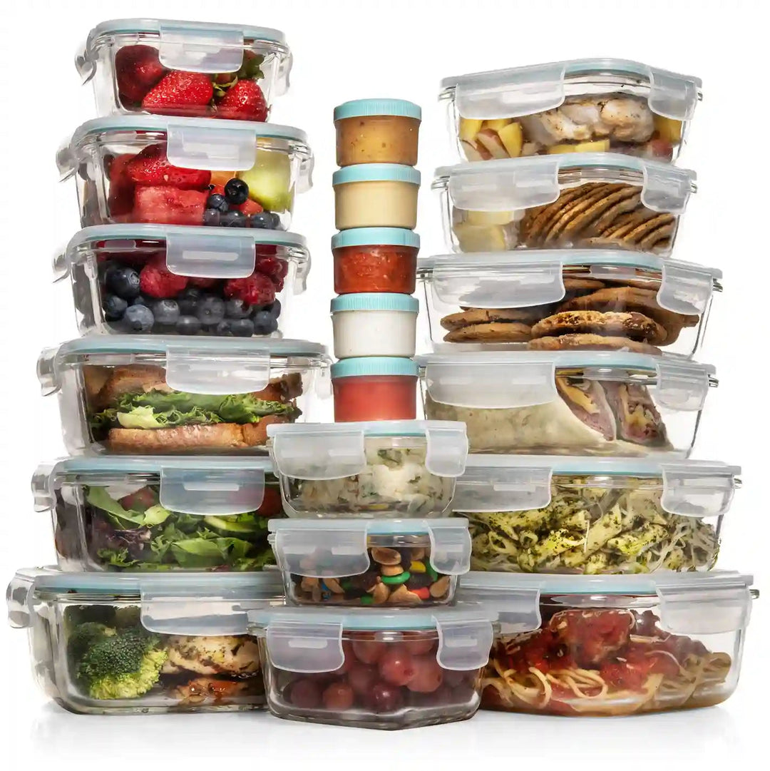 30 PC Glass Set - Large Set with many Unique Sizes -
