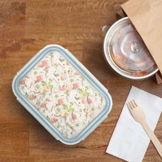 3300ML - Glass Conainer Set by Razab (Replacemnet lid) - Clear -