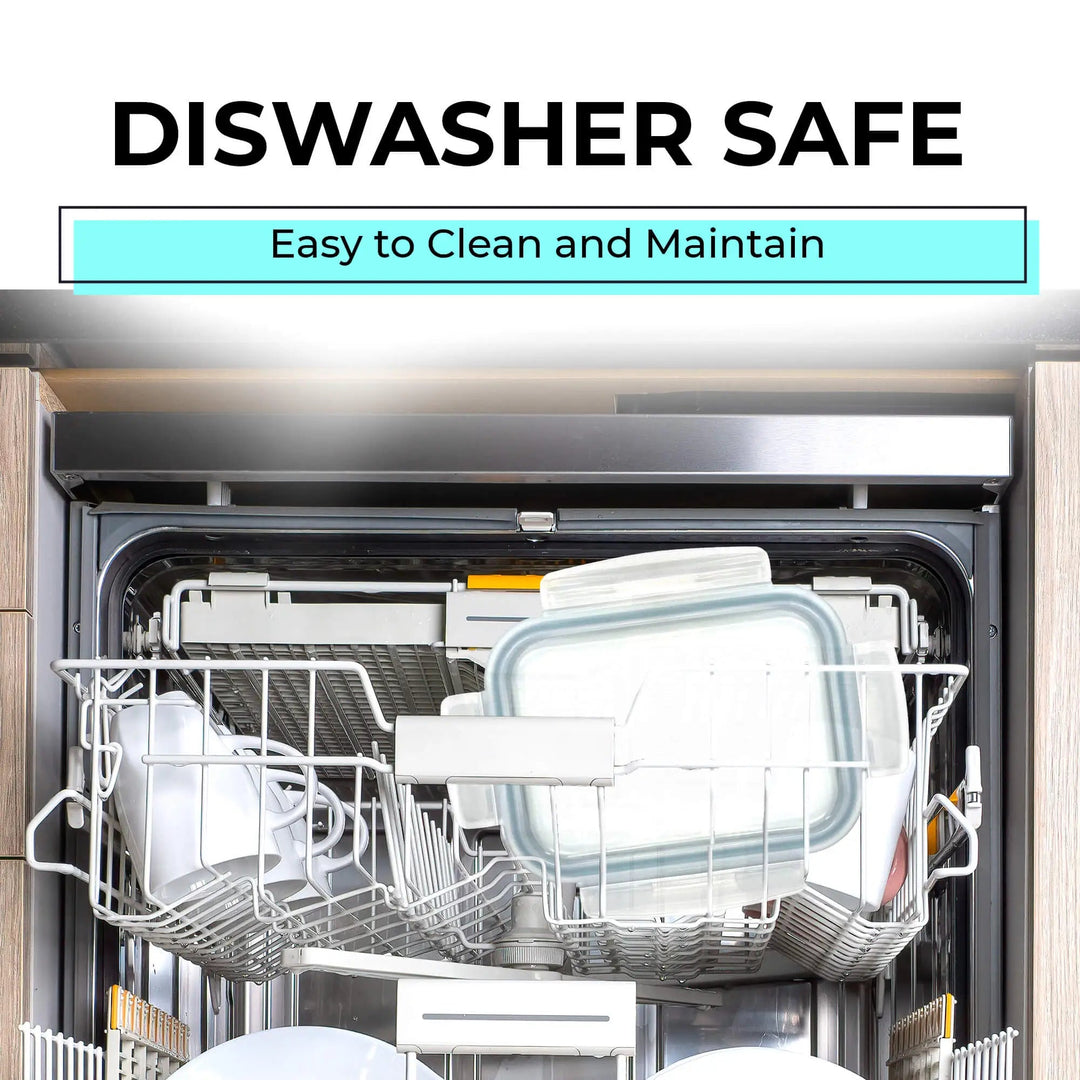 3300ML - Glass Conainer Set by Razab (Replacemnet lid) - Clear -