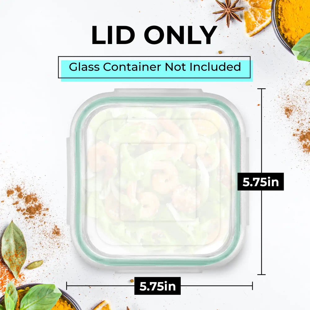 Razab 27 oz Replacemnt Lid for Razab 6 pc and 10 pc Glass Conainer Set -