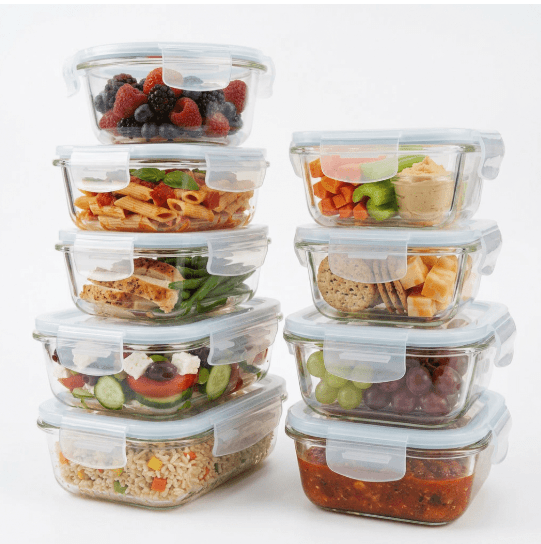 Best Airtight Glass Food Storage Containers on Amazon and Walmart (All Razab Sizes Compared) - Razab