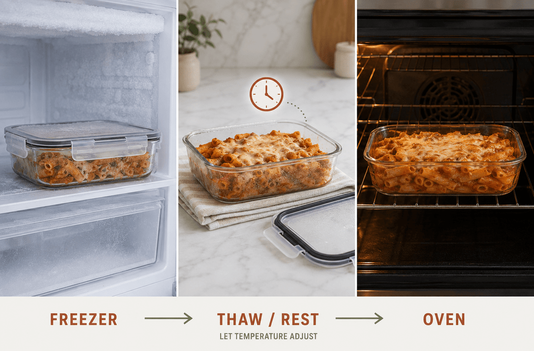 Can Glass Containers Go Straight From Freezer to Oven? (Thermal Shock Guide) - Razab