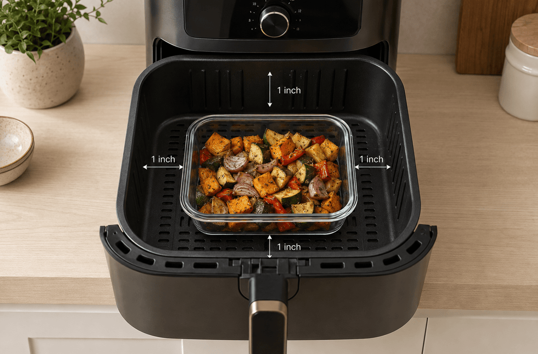 Can You Put Glass Food Storage Containers in an Air Fryer? - Razab