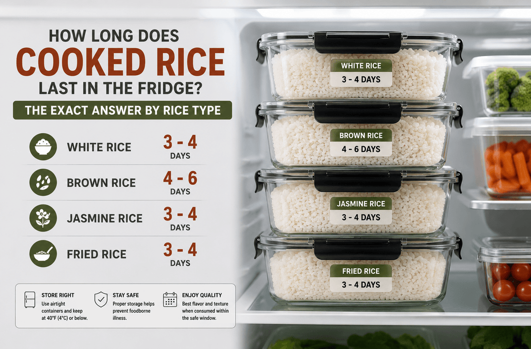 How Long Does Cooked Rice Last in the Fridge? The Exact Answer by Rice Type - Razab