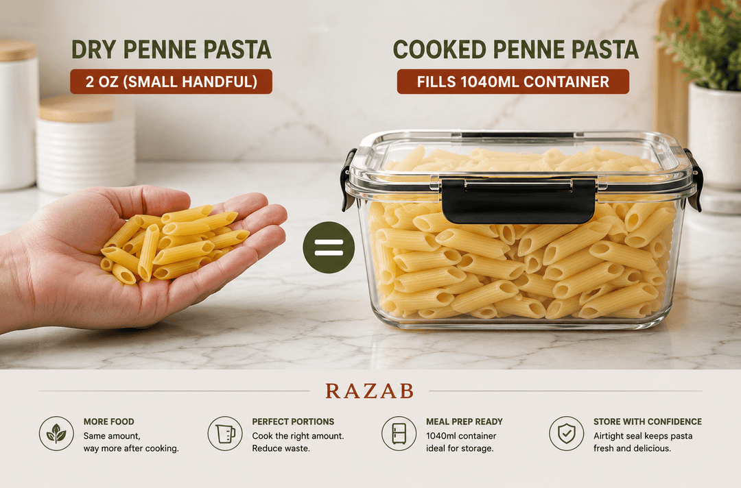 How Much Does Pasta Expand When Cooked? The Exact Answer by Shape - Razab
