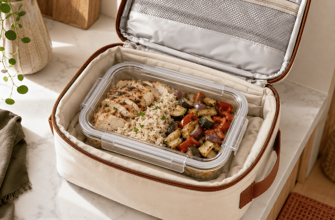 How to Pack Glass Meal Prep Containers for Work or Commuting (Without Breakage) - Razab