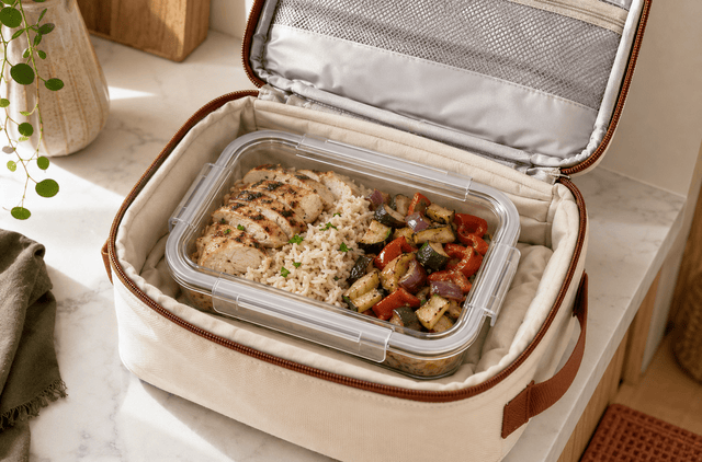 How to Pack Glass Meal Prep Containers for Work or Commuting (Without Breakage) - Razab