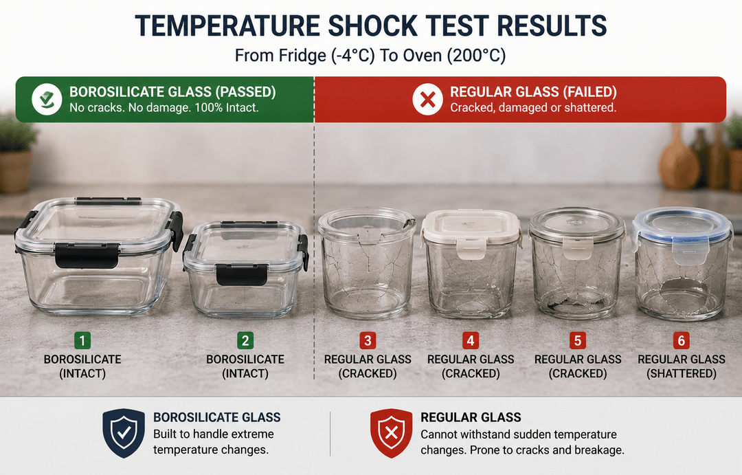 We Tested 6 Glass Containers in the Freezer for 30 Days — Only 2 Survived - Razab
