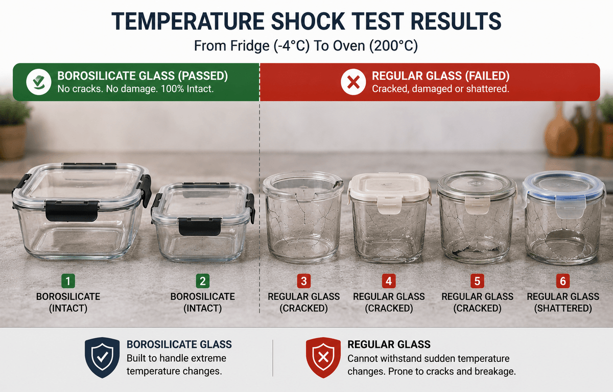 We Tested 6 Glass Containers in the Freezer for 30 Days — Only 2 Survived - Razab