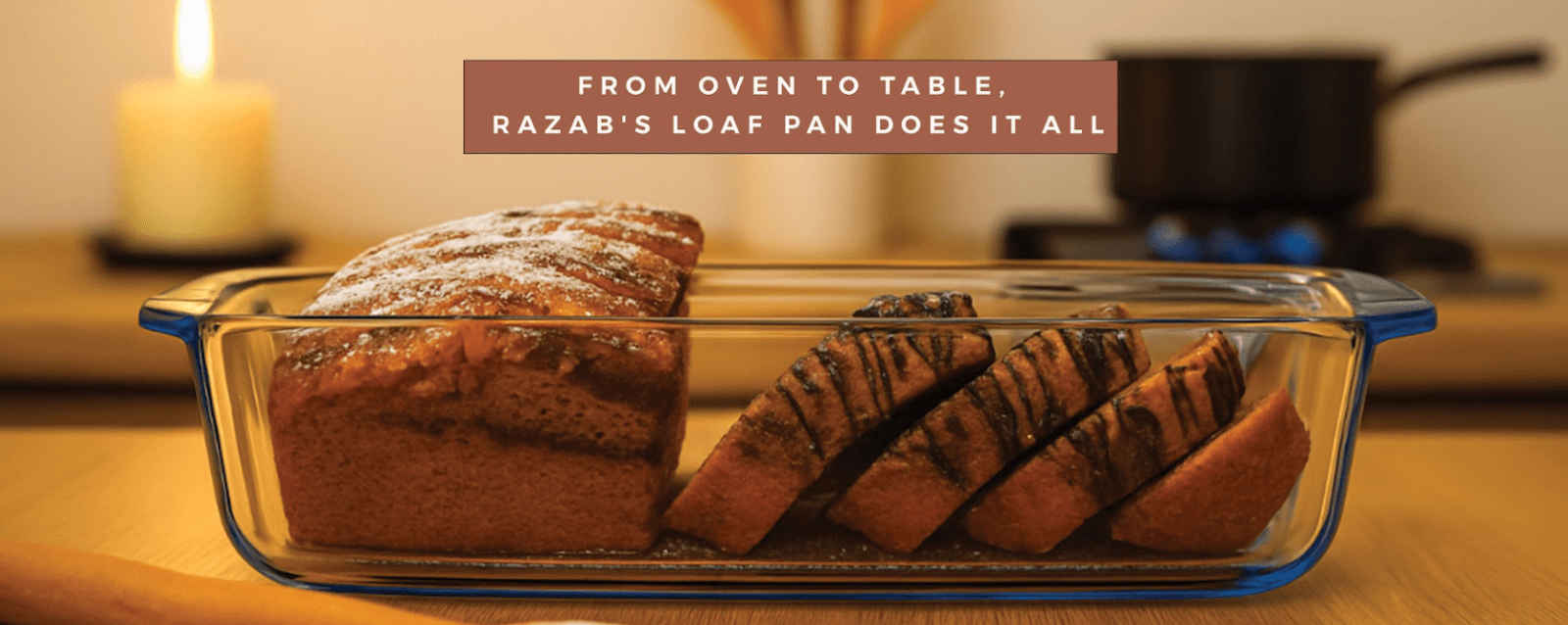 Glass Loaf Pan - Razab