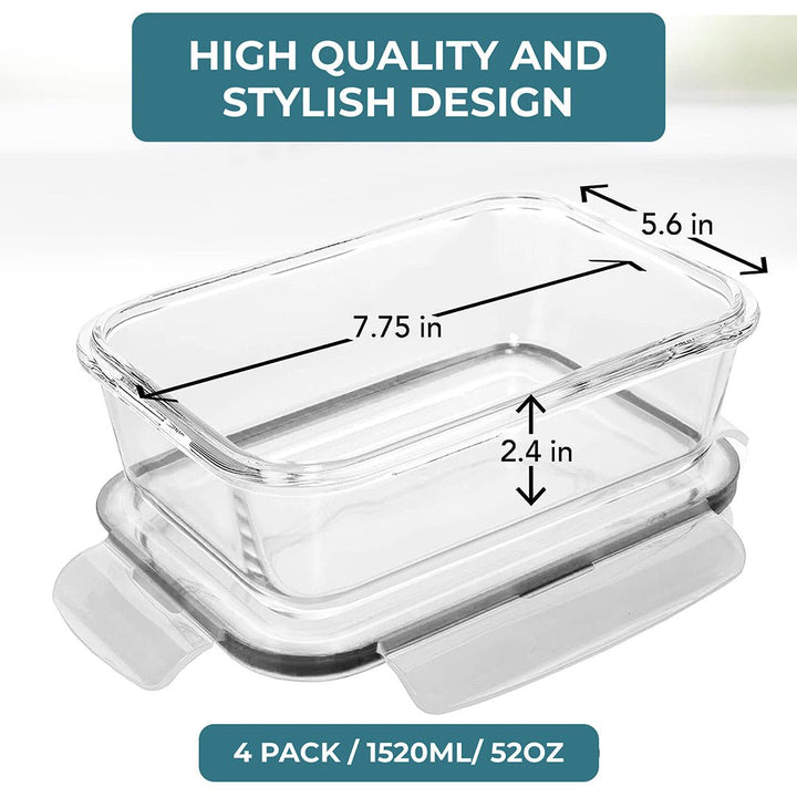 1520ML Glass Set - Set of 2 Pc - 2_1520ml_Black