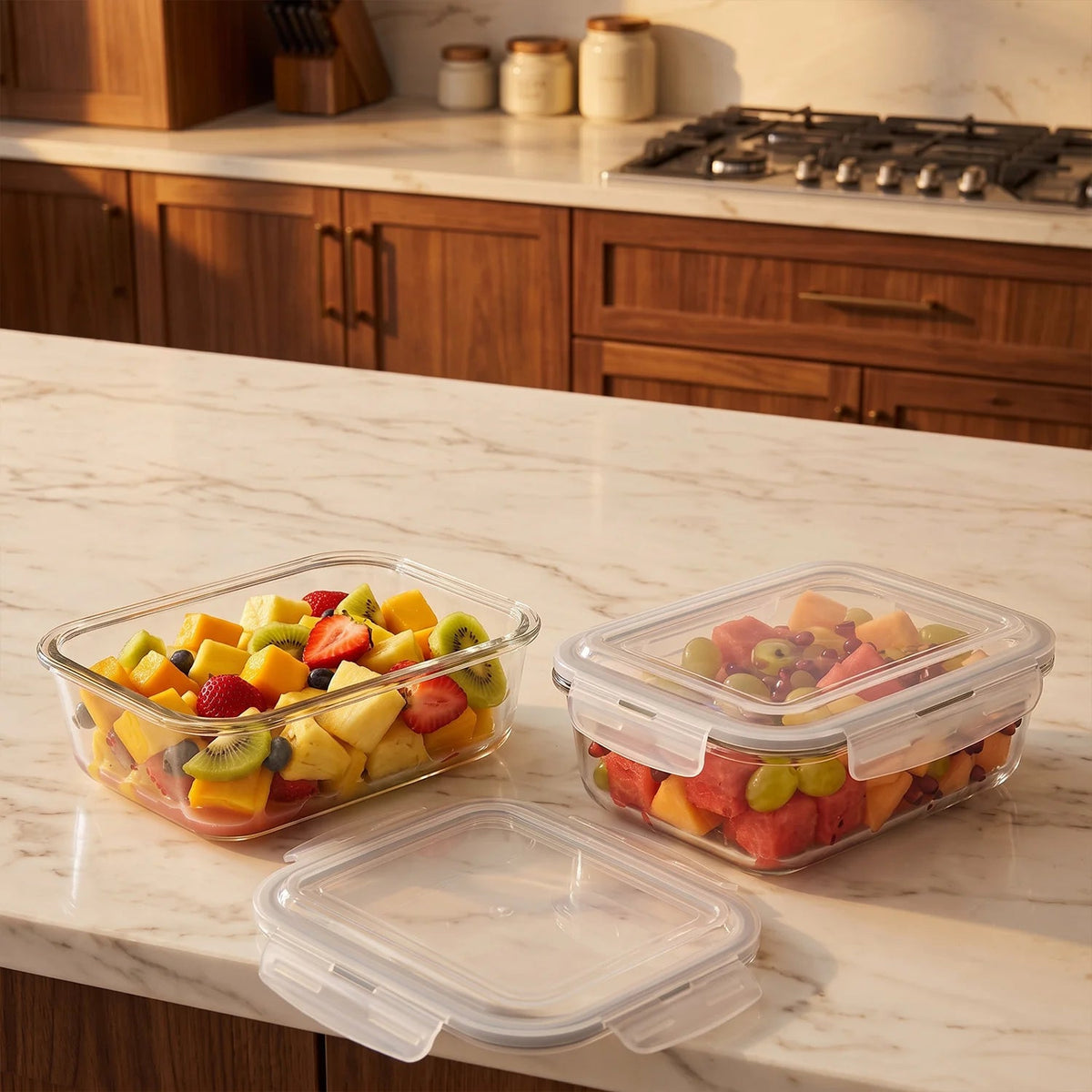 1520ML Glass Set - Set of 2 Pc - 2_1520ml_White