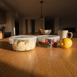 24 PC Glass Set - 5 Different Sizes - 24_GFood_Set