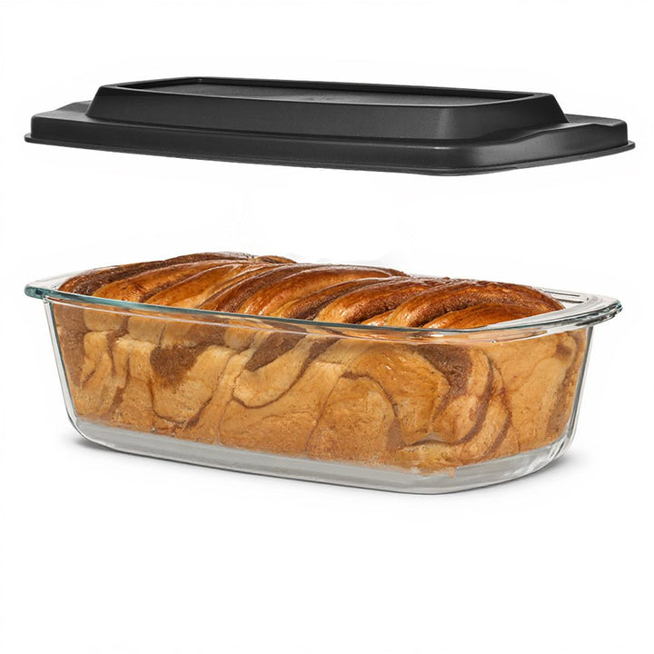 Loaf Pan Container (Set of 1) - 1set_LoafPan_Black
