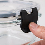 Razab 30 PC Glass Meal Prep Containers - 30_Glass_Black