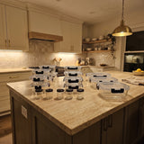 Razab 40 PC Glass Kitchen Storage Containers with Lids, Stackable Set - 40PC_Glass_Black