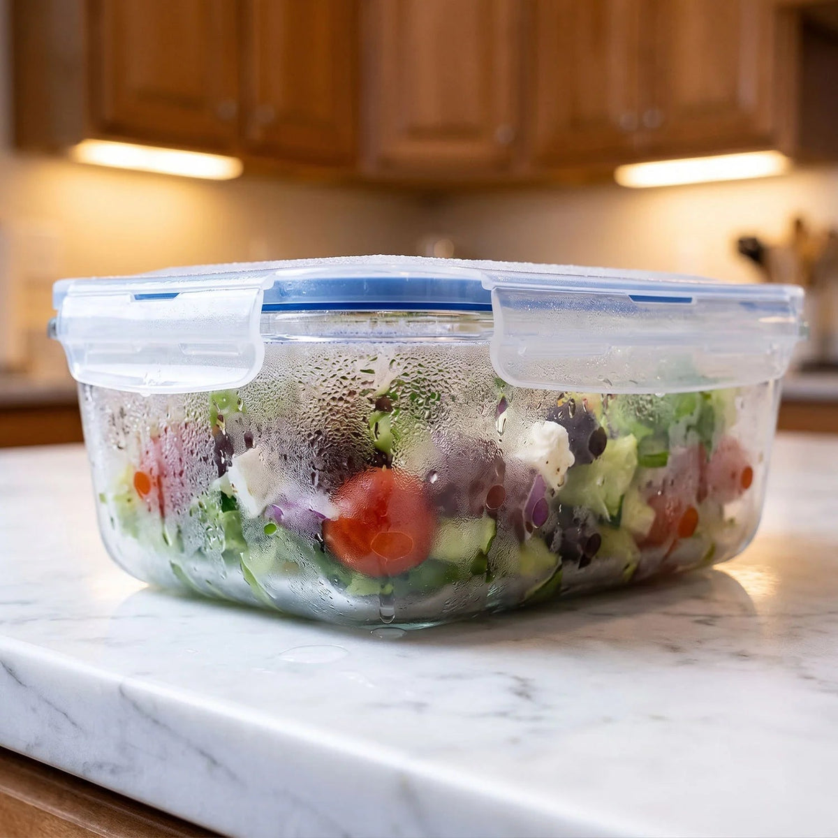 Set of 16 Pc Glass Food Storage Container - 16_SSGFood_Set