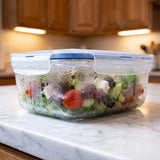 Set of 16 Pc Glass Food Storage Container - 16_SSGFood_Set