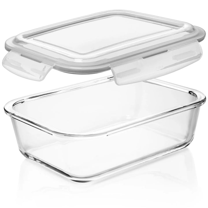 1520ML Glass Set - Set of 2 Pc Glass Food Storage Container - 2_1520ml