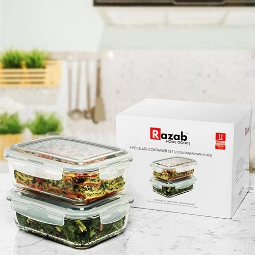 Glass Meal Prep Containers - Order Now and Get 30% Off – Razab