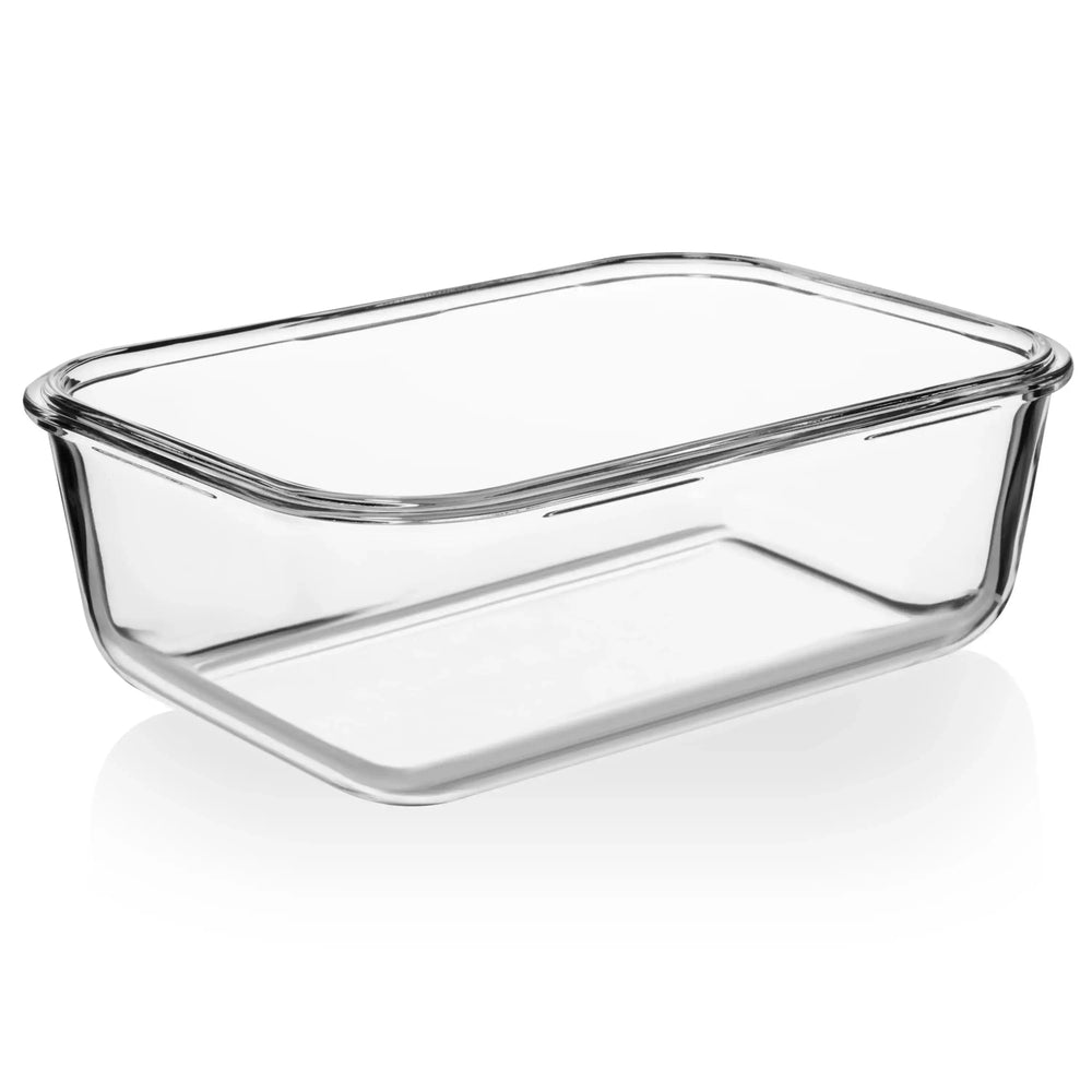 1860ML Glass Set - Set of 2 Pc Glass Food Storage Container - 2_1860ML_Glass