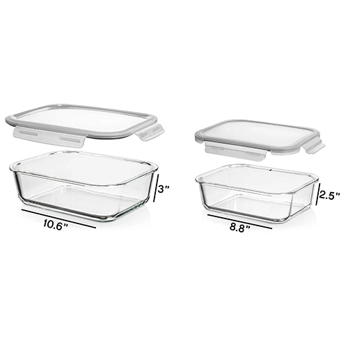 2700ML Glass Container Set -