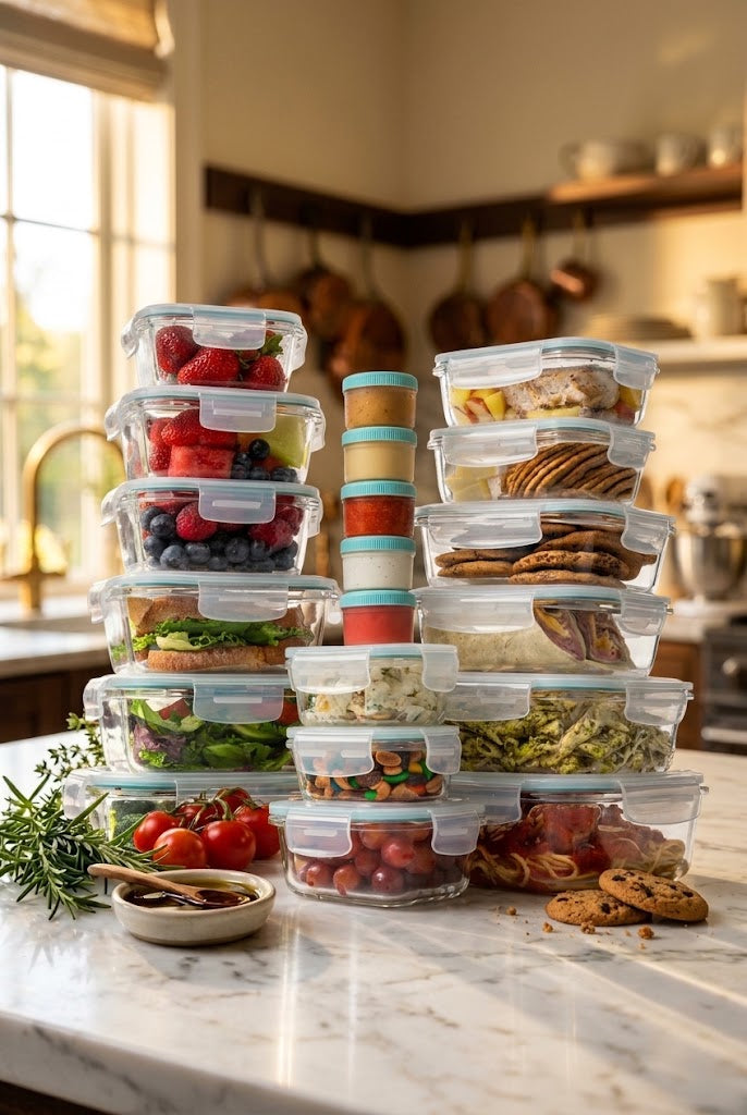 Pure borosilicate glass containers
